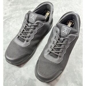 Zeba Shoes Mens Size 11.5 Gray Hands Free Walking Comfort Sneakers Mesh Low Top